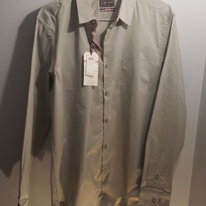 Young Mens Long Sleeve button down shirt